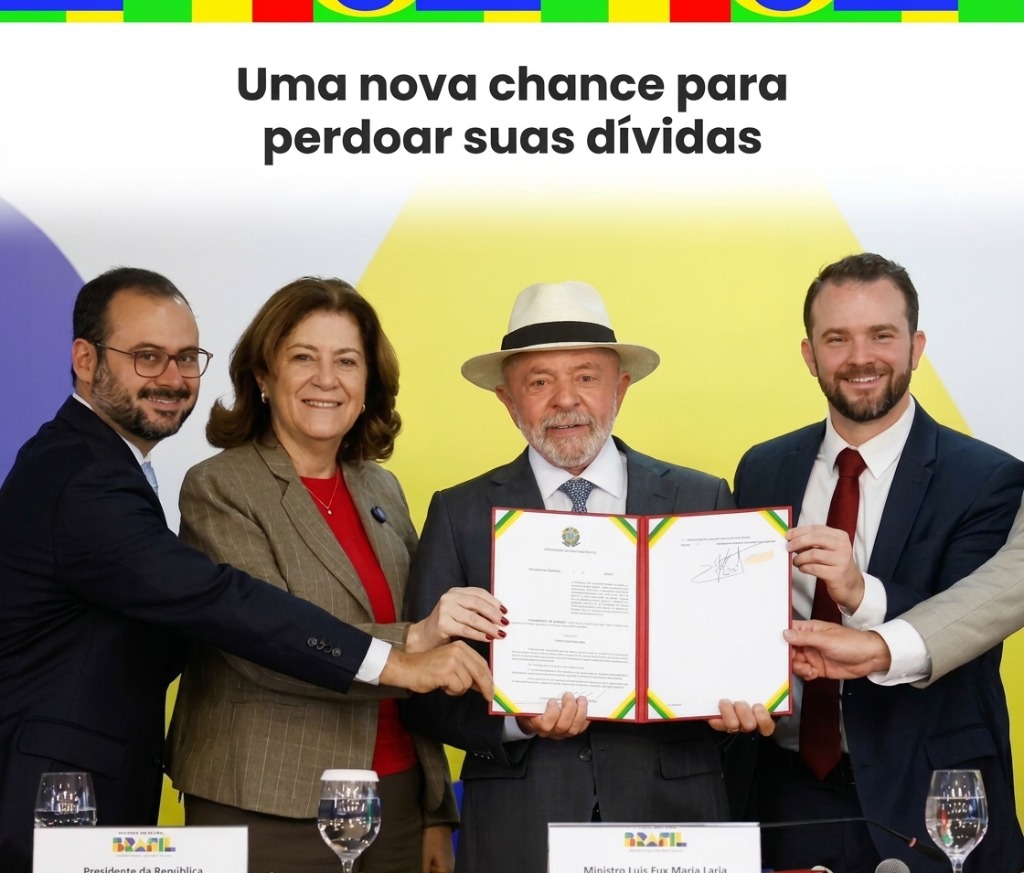 Presidente Lula assina o Desenrola Brasil - Uma nova chance para perdoar suas dívidas